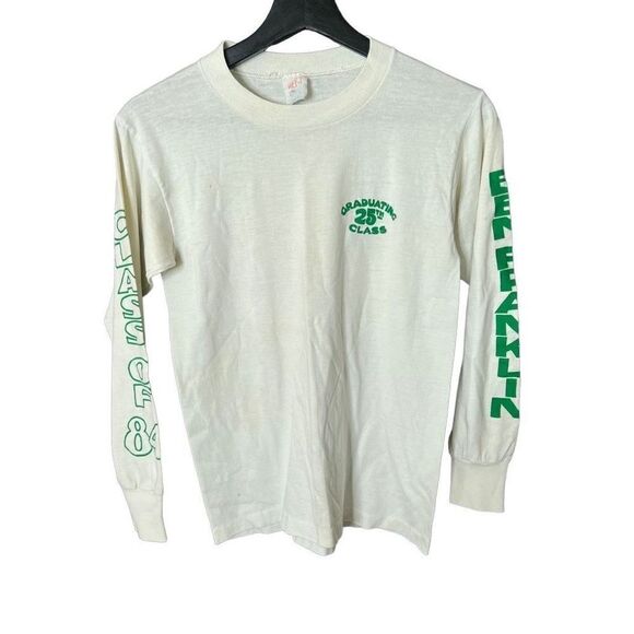 VTG 1984 Class Of ‘84 Long Sleeve Shirt Small - Picture 1 of 7